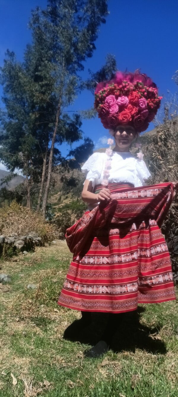 Spódnia czerwona/ Red skirt - Image 5
